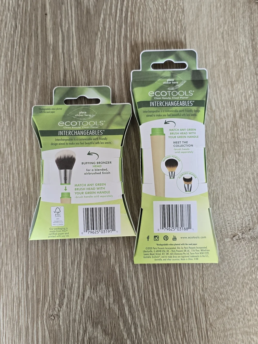 EcoTools Interchangeables Brush Set - Green